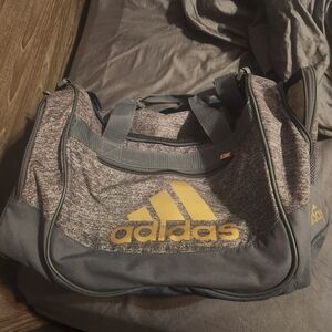 Adidas Gray and Yellow Women's Bag